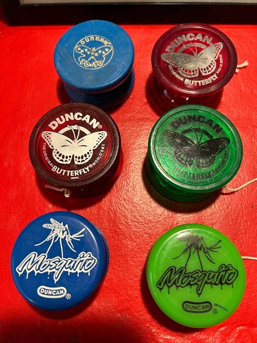 Duncan Yo-Yo LOT Mosquito Butterfly Used