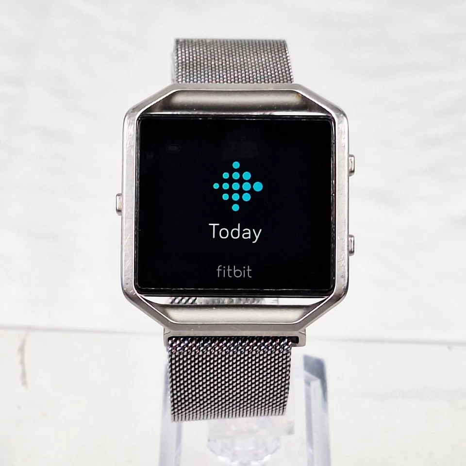 Fitbit Blaze Smartwatch Fitness Activity Tracker Watch - FB502 - Silver - Image 3 of 4