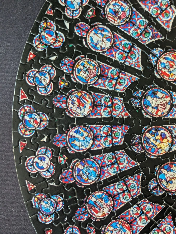 Springbok NOTRE DAME DE PARIS 500+ Circular Jigsaw Puzzle ROSE WINDOW PZL6505 - Image 4 of 4