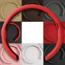 For Mazda 3 6 9 Cx-9 Cx-5 Steering Wheel Booster Cover Nappa Leather Protector For Mazda 3 6 9 Cx-9 Cx-5 Steering Wheel Booster Cover Nappa Leather Protector