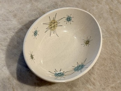 Franciscan Atomic Starburst 8  Oval Vegetable Serving Bowl