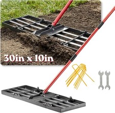 Zenhosit Lawn Leveling Rake - Lawn Leveler wi...