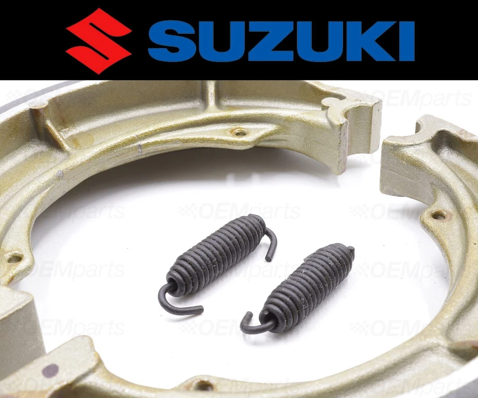Set of (2) Suzuki REAR Brake Shoes and Springs #64400-11860 (See Fitment Chart) - Image 2 of 4