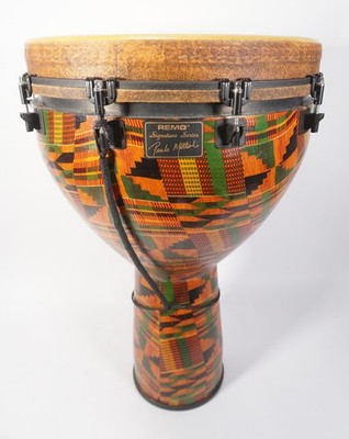 REMO  USA Signature Series Djembé Paulo Mattioli African Collection 18''x28''