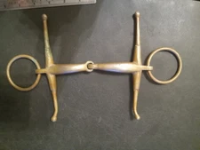 used Fulmer cheek snaffle bit 5 in nickel 
