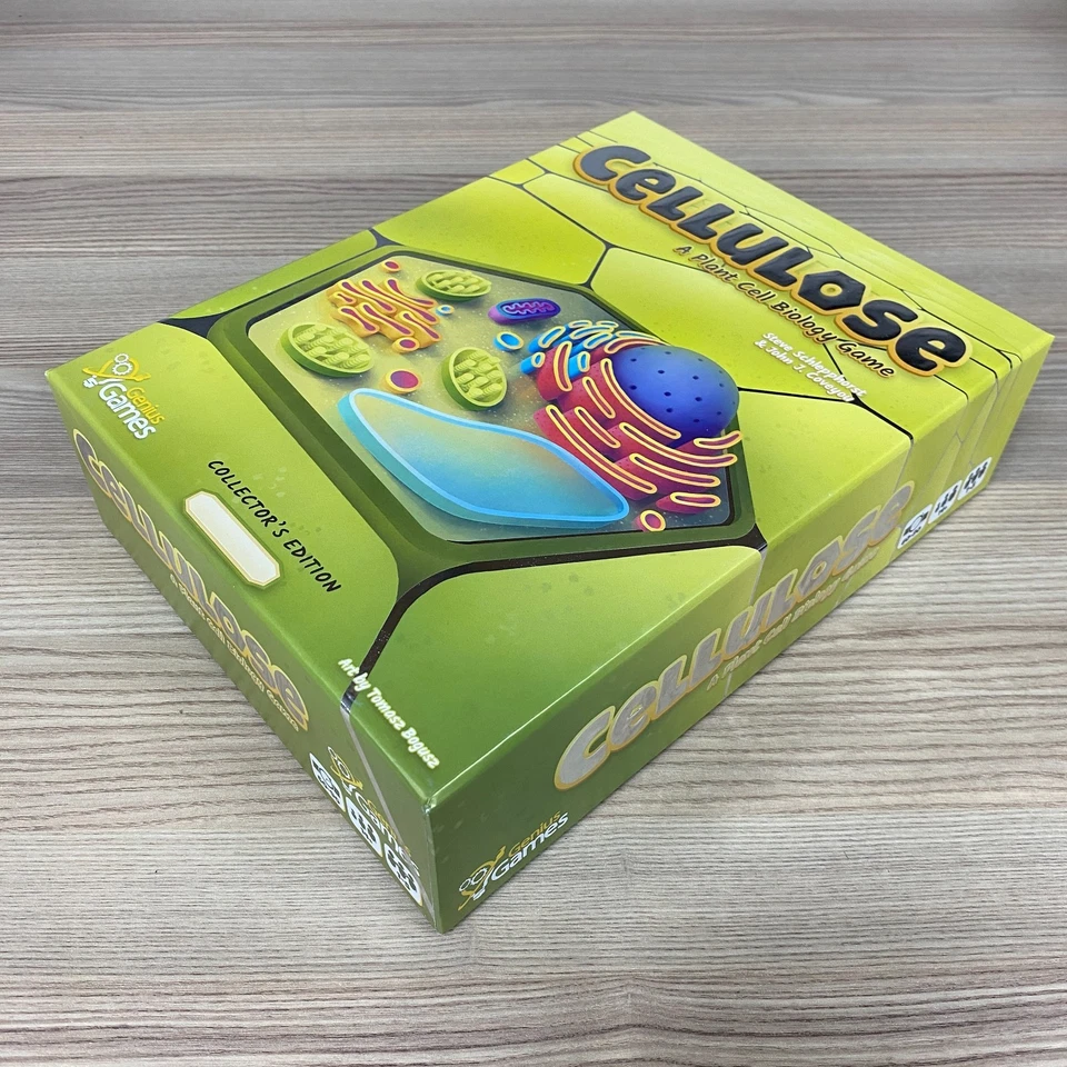 Cellulose A Plante Cellule Biologie Jeu Démarrage Board Jeu COLLECTION Édition - Photo 4/4