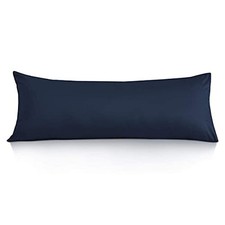 Body Pillow Cover, 100 Cotton, 800 Thread Count, Soft Breathable Long Pillow