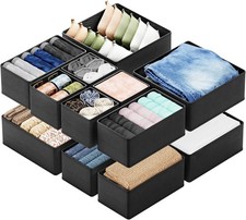 Drawer Organizer Clothes 12 Pack Dresser Organizer Bins Nursery Closet