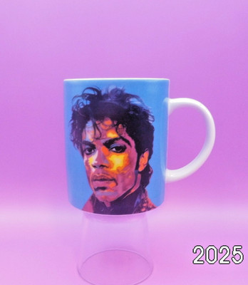 Porzellan Kaffee - Becher  Serie : Heroes - Homage to Prince von Könitz