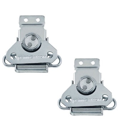 2 x Penn Elcom L0915Z Medium Surface Riegel mit Fangplatte