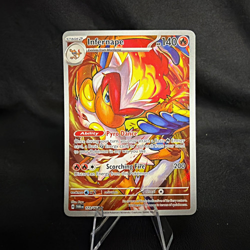Infernape 173/167 Illustration Rare Twilight Masquerade 2024 Pokémon TCG