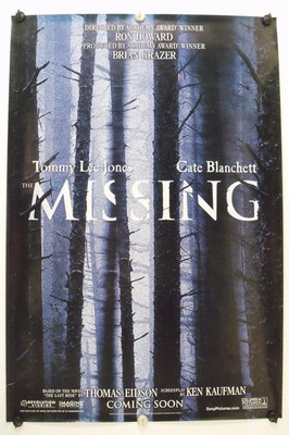 The MISSING - Tommy Lee Jones - Original Movie Poster ''A'' 2003 Rolled DS C9/C10