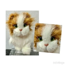 FurReal Friends Lulu’s Walking Kitties Brown & White Interactive Plush 2009