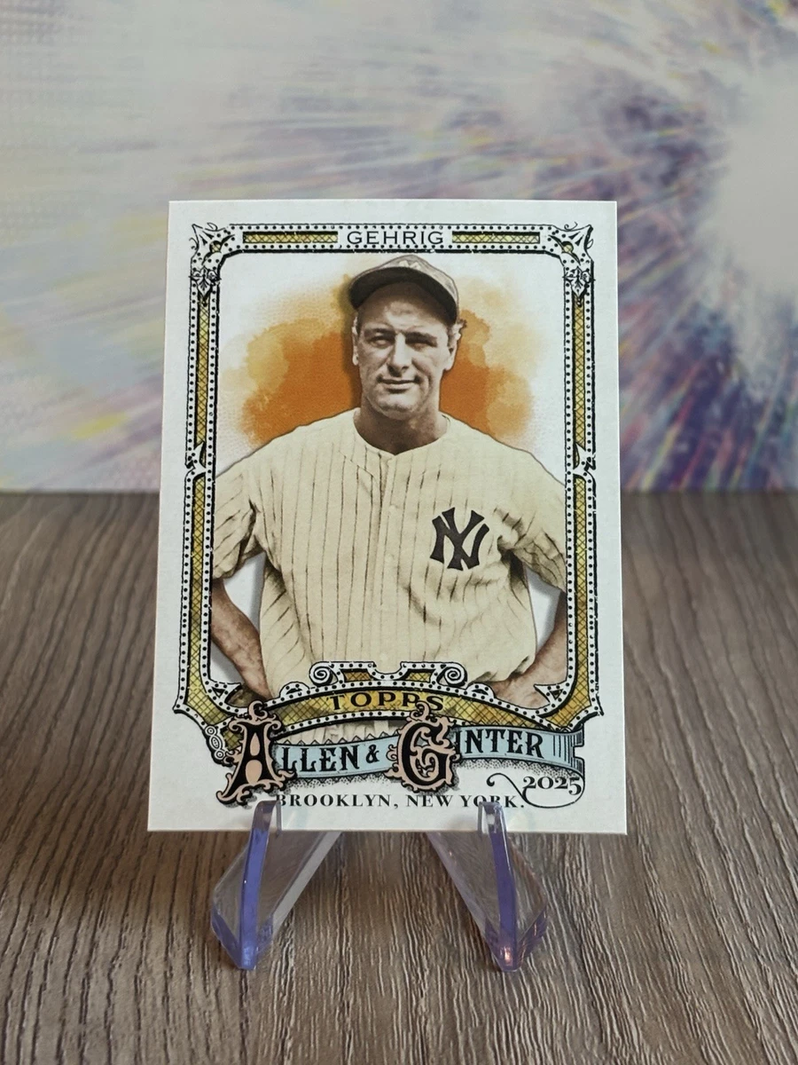 Topps Lou Gehrig ungraded Baseball Sports Trading Cards