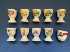 10 Vintage Eierbecher Tom & Jerry Little Pet Shop lustige Hasen Teddy Freunde