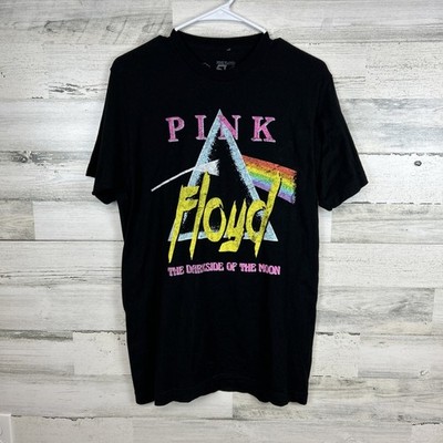Dark Side Of The Moon Pink Floyd Colorful Shirt Men s Size Medium 2023 Band Tee