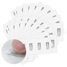 30 Pcs NFC Tags Sticker 0.83" 0.43" Programmable Rewritable Ntag213 NFC RFID ...