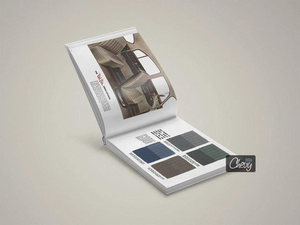Libro álbum Chevrolet Showroom & Trim 1953/Bel Air, Two-Ten 210, One-Fifty 150 Foto 3 de 4