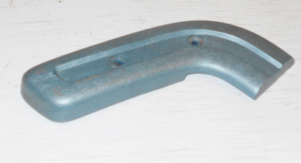 Cougar Standard GT 1967 6,5 litros Xr7 original PS RH azul cubierta de bisagra de asiento exterior Foto 2 de 3