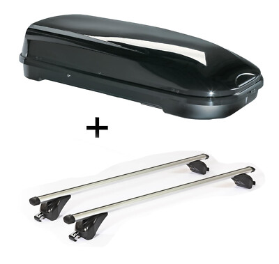 Dachbox FL580L+Dachträger KING1 für für Mini Cooper 3Tür ab 14
