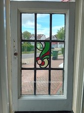 Leaded light stained glass window. A1456p.