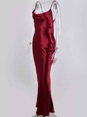 black flowy evening dress Boho Black Flowy Long Prom Dress main image 1