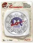 Vintage 1994 Taylor Coca Cola Polar Bear Dial Thermometer 5 1/4 in. X 5 1/2 in.
