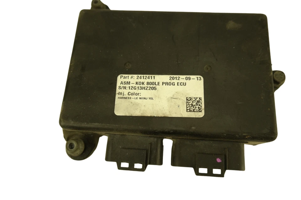 2013 POLARIS PRO RMK 800 ECU / ECM CDI COMPUTER -YELLOW INJECTOR - Image 2 of 4