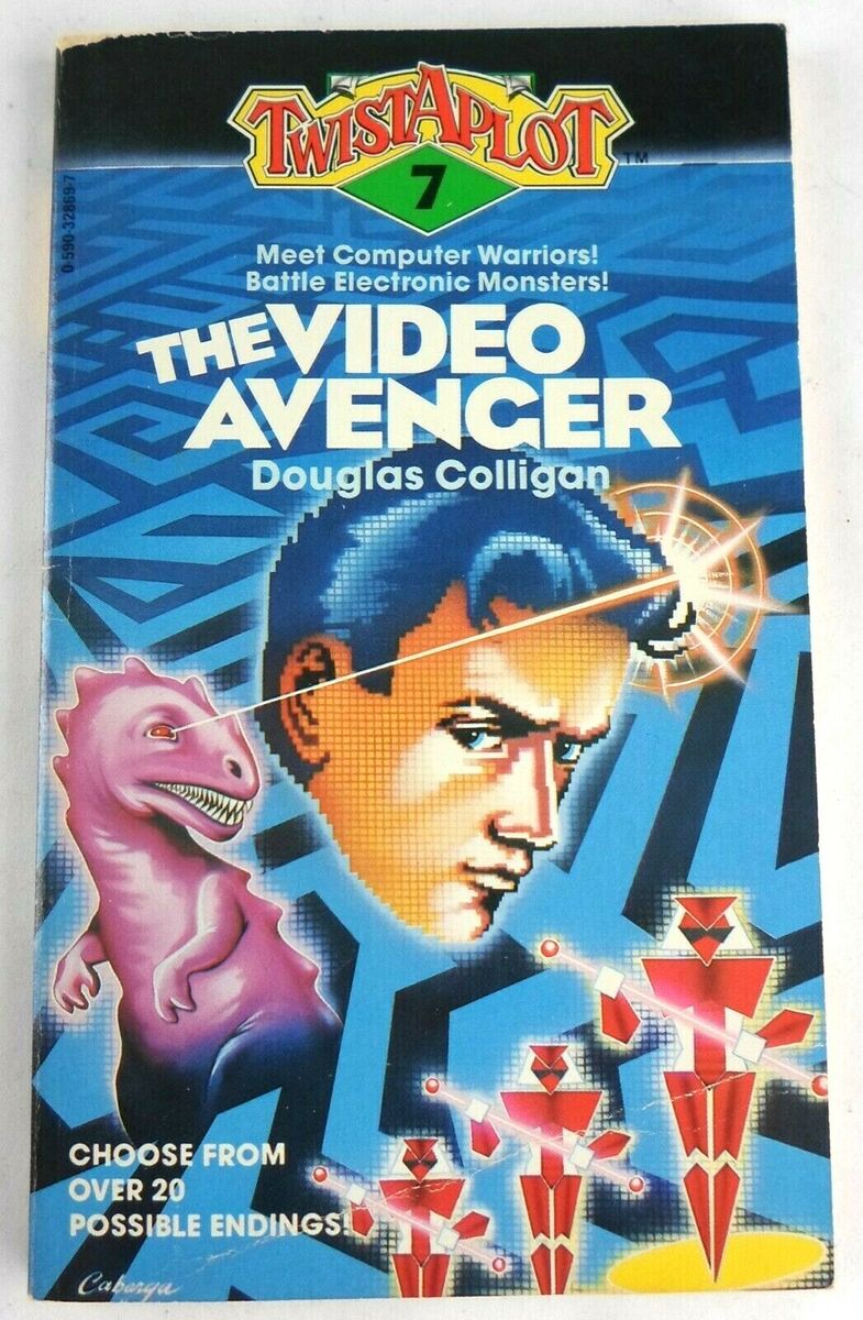 Twist-a-Plot #7: The Video Avenger CYOA Gamebook Twistaplot Douglas Colligan