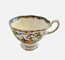 Vintage Royal Albert CHELSEA BIRD Bone China England Tea Cup Reg No 839184 RARE