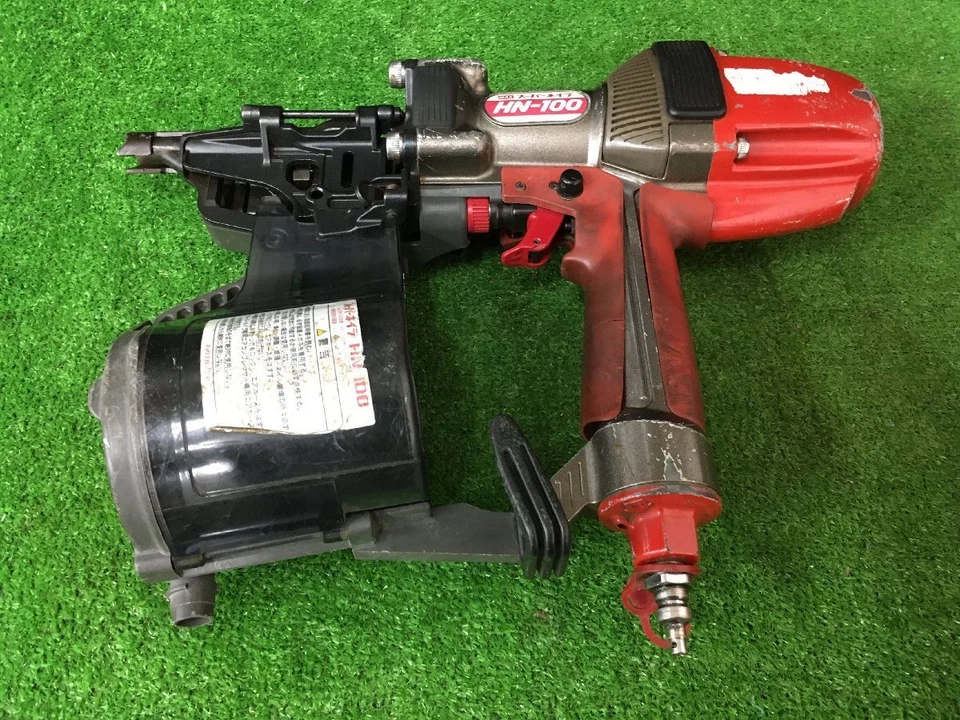 MAX High Pressure Nail Gun HN-100 for nails 65~100mm w/Case from Japan - Image 4 of 4