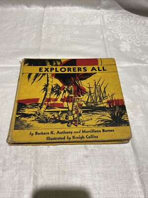 Rare Explorers All By Barbara K. Anthony & Marcillene Barnes Hardcover Book