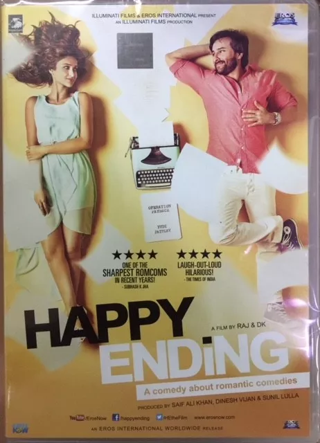 HAPPY ENDING DVD - SAIF ALI KHAN - BOLLYWOOD MOVIE DVD ...