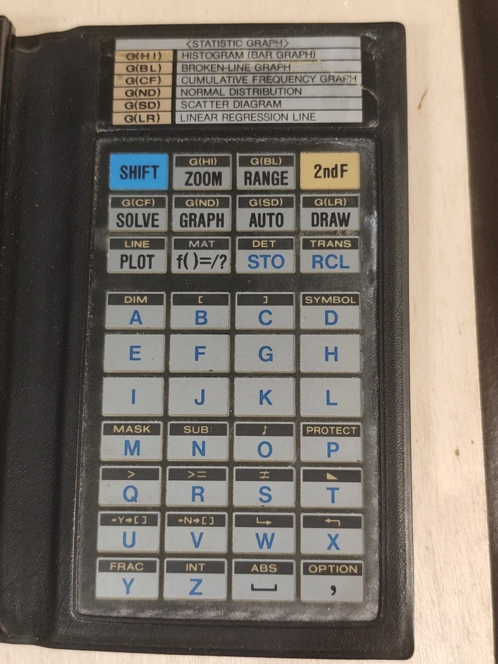 sharp el 9000 super scientific  pocket computer - Photo 3/4