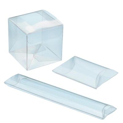Geschenkbox transparent Box für Geldgeschenke Gutscheine ua Dust Cover Hobbyfun