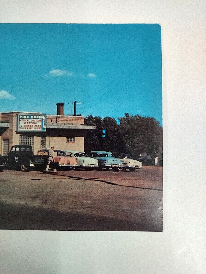 Rolla Missouri MO Waterman's Cafeteria Greyhound Bus Depot Autos