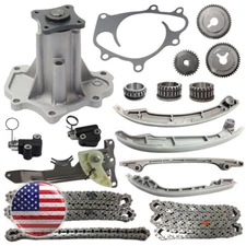 Water Pump Timing Chain Kit For Infiniti Nissan QX56 QX80 M56 Q70 NV2500 VK 5.6L