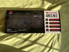 iBuyPower Ares M2 Membrane Lighted Gaming Keyboard  ~ Open Box