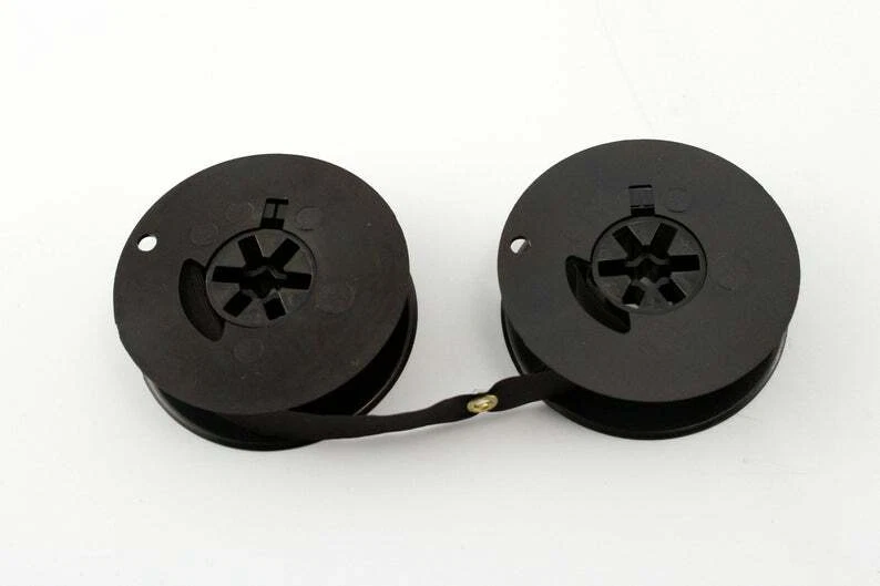 Underwood Leader Typewriter Ribbon Black Twin Spool Made In USA