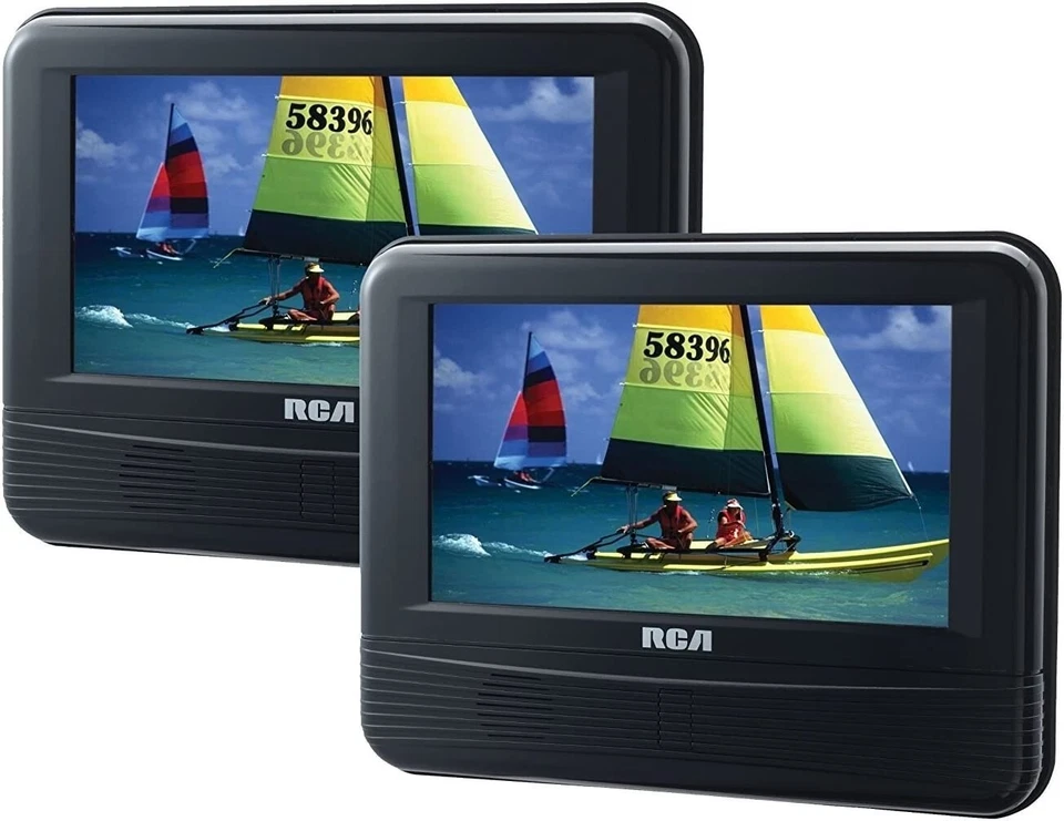 RCA 7" Screens Mobile DVD System with Dual Screens - Image 2 of 3