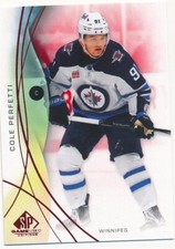 COLE PERFETTI 2024-25 SP GAME USED EDITION RED #26 WINNIPEG MINT