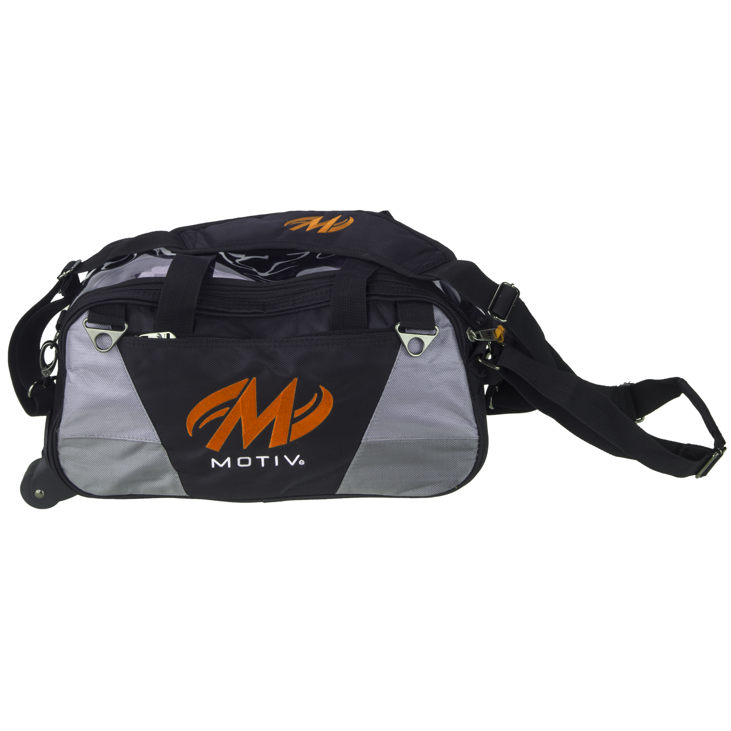 Motiv Ballistix BLACK/ORANGE 2 Ball Tote Bowling Bag eBay