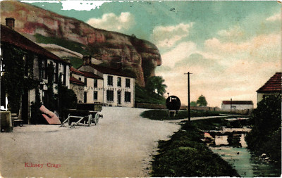 Postkarte Kilnsey Crags Wharfedale North Yorkshire
