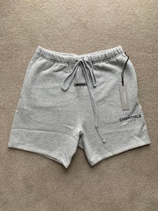 light grey sweat shorts