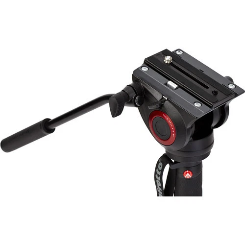 Manfrotto MVMXPRO500 XPRO Aluminum Video Monopod with 500 Series Fluid Head set - Image 3 of 4