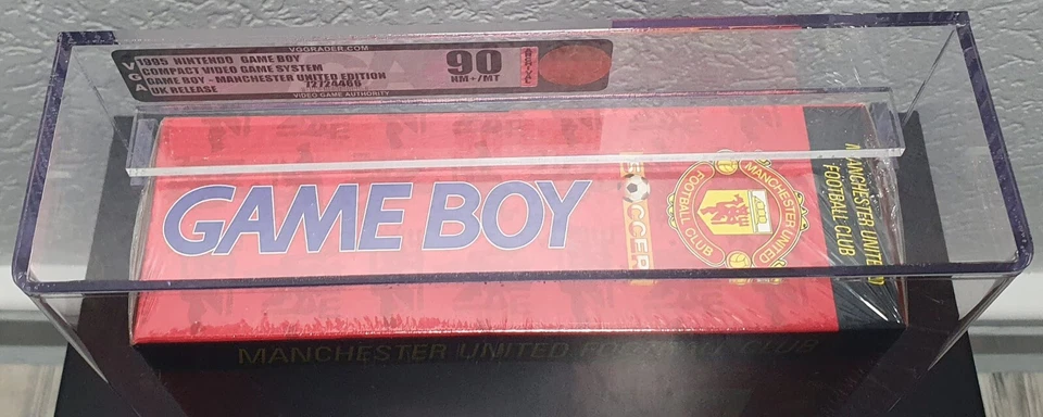 Nintendo Gameboy VGA 90 scellé 1995 Manchester United Edition Game Boy Wata - Photo 4/4