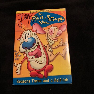 Ren & Stimpy Show Seasons 3 + a Half-ish DVD SIGNED BY John