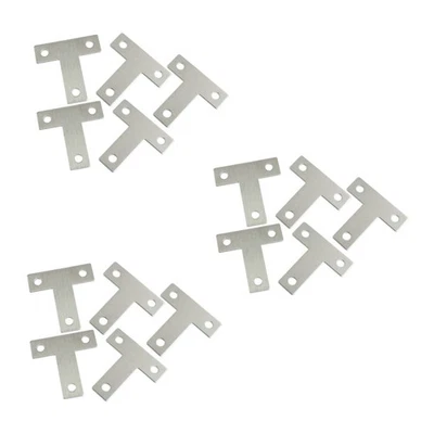 15 Stueck Edelstahl Winkelblech-Ecke-Code T-Regalboeden 40 x 40 mm S3L92804 - Bild 1 von 2