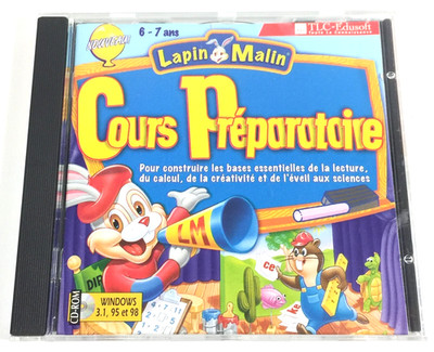 Lapin Malin - Cours Preparatoire - French PC CD-Rom - 1998