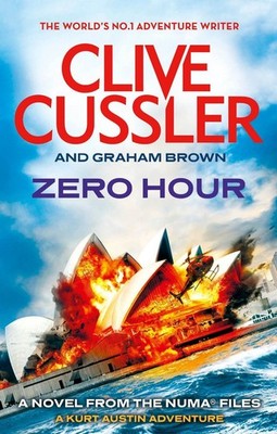 Zero Hour by Clive Cussler Paperback Book